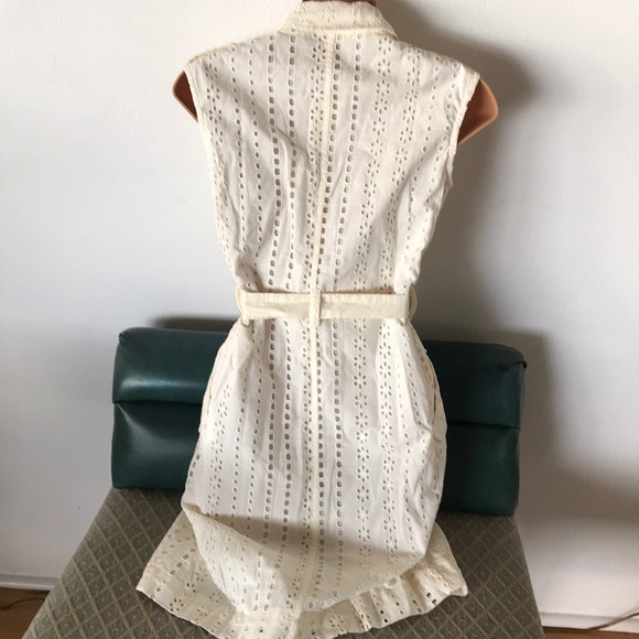 NWT Banana Republic Petite cotton dress w/belt - Picture 4 of 9